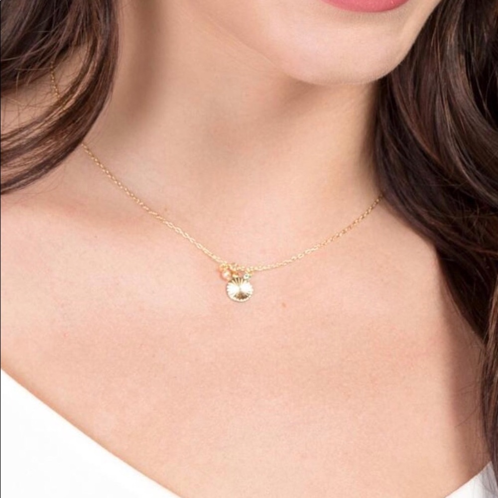 Beautiful gold necklace